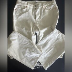 Paige, High Rise Manhattan, frayed hem